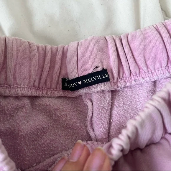 Brandy Melville Pink Shorts - Picture 2 of 2